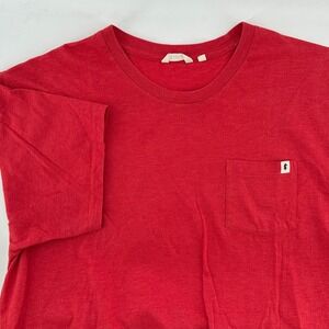 Cotopaxi Mens Red Organic Cotton Recycled Polyester Pocket T Shirt XXL